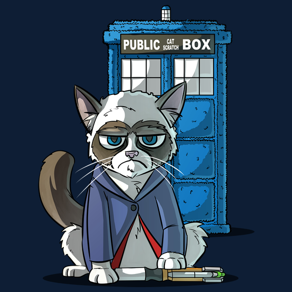 Grumpy Doctor Cat Neatoshop